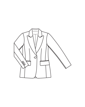 Blazer en lainage n°119 | Burda Style 11/25