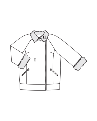 Veste en jacquard n°120 | Burda Style 11/25