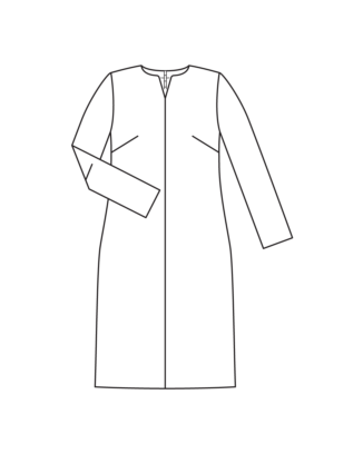 Robe en polyester n°121 | Burda Style 11/25