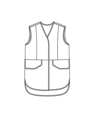Gilet en tissu matelassé n°123 | Burda Style 11/25