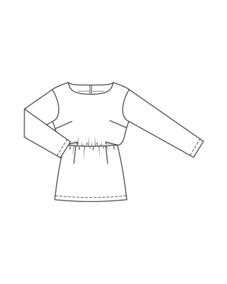 Tunique en viscose n°125 | Burda Style 11/25