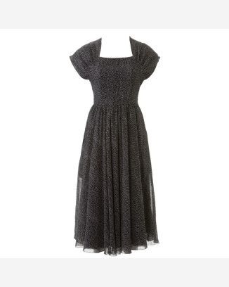 Robe vintage gracieuse n°126 de Burda Style Janvier 2015