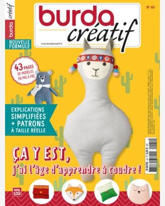 Burda Créatif "Ça y est, j'ai l'âge d'apprendre à coudre !"