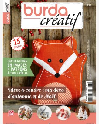 Burda Créatif "Idées à coudre : ma déco d’automne et de Noël "