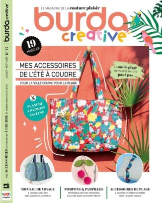 Burda Creative "Mes accessoires de l’été à coudre pour la ville comme pour la plage"