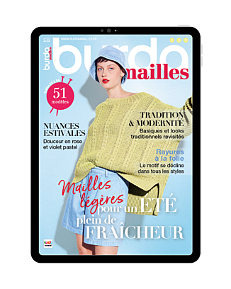 Burda Mailles n°31 | "Mailles légères pour un été plein de fraîcheur"| e-magazine
