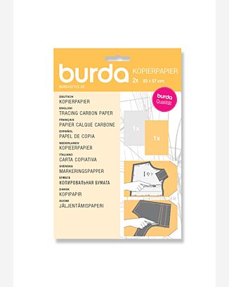 Papier carbone jaune/blanc