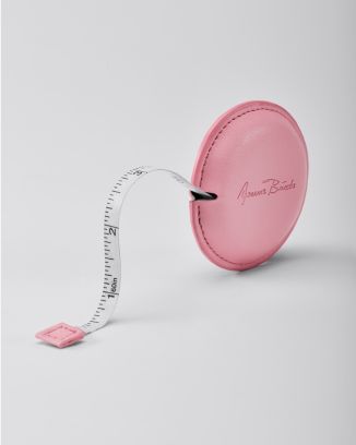 Mètre enrouleur automatique rose