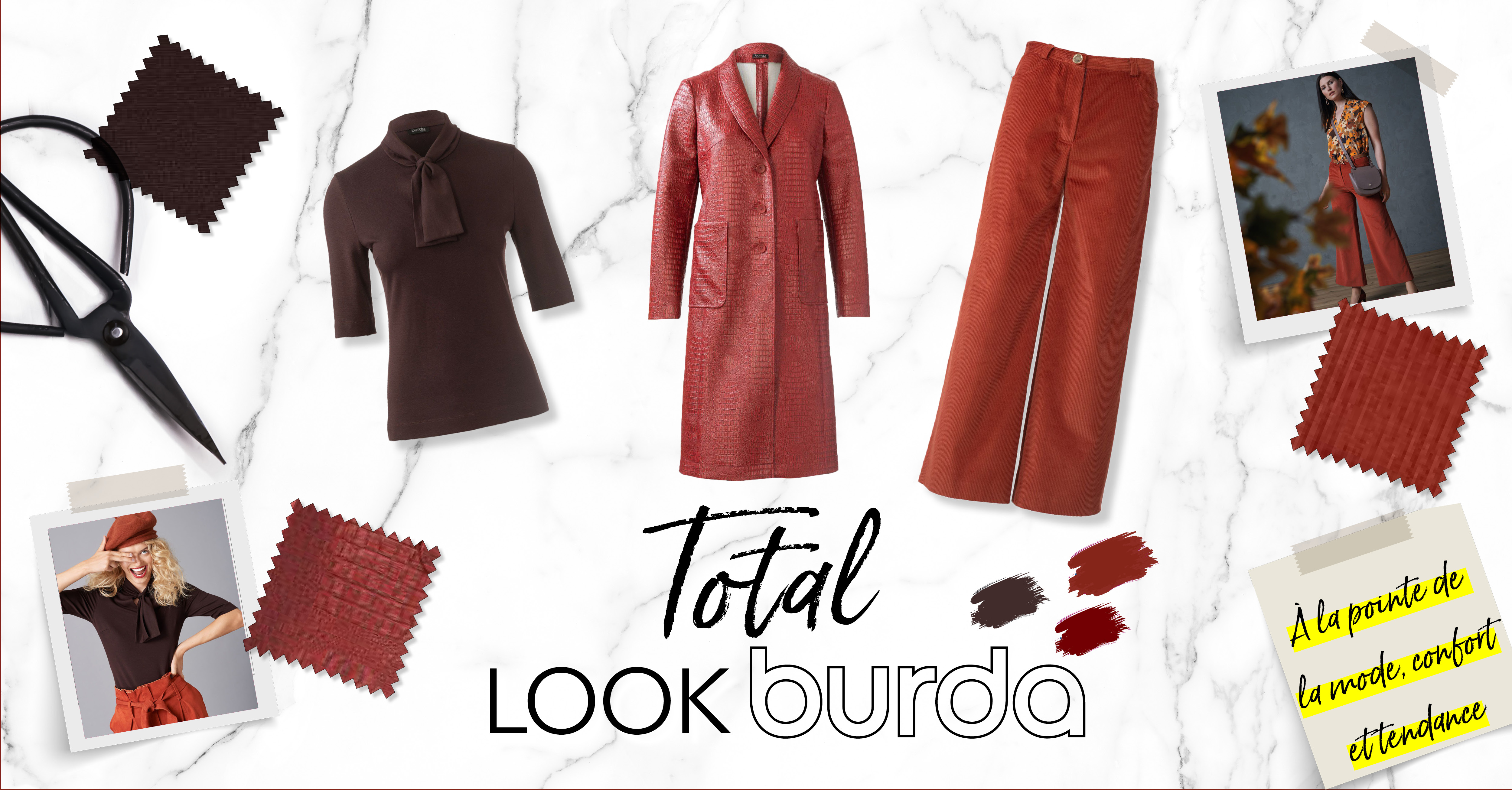 Le look burda Style : tendance en toute simplicité pour l'automne