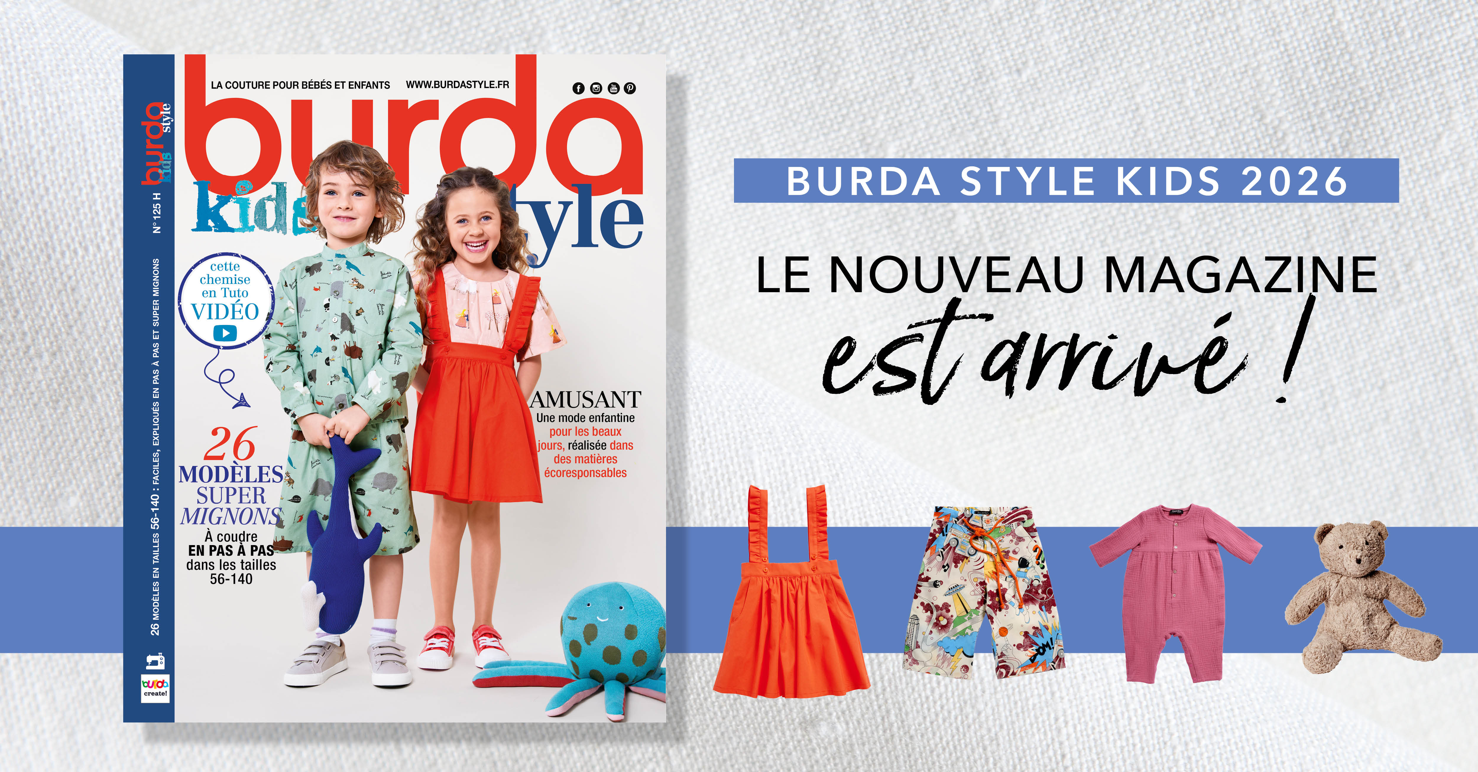Une mode enfantine pour les beaux jours ! 