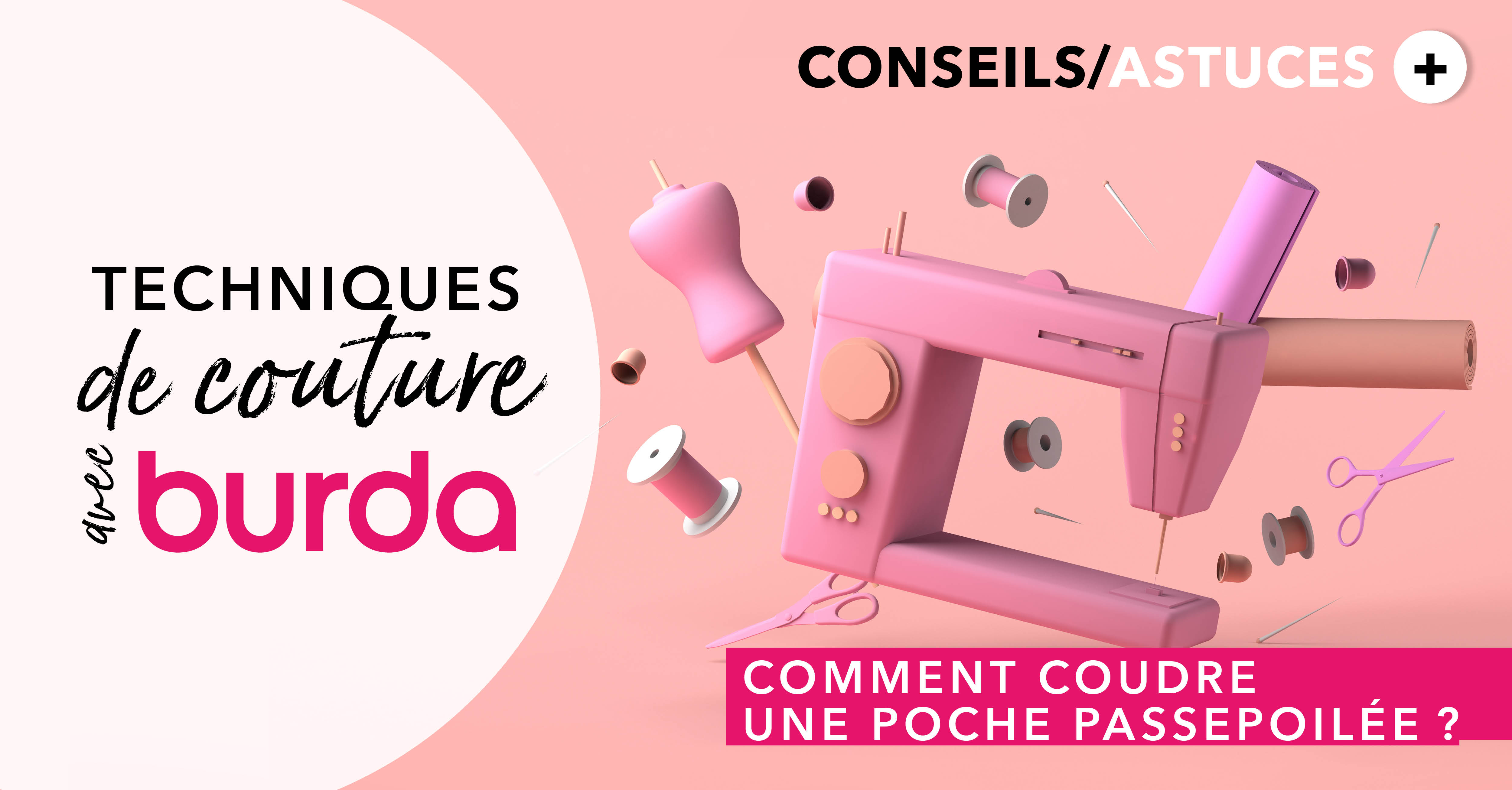 Technique de couture avec burda : comment coudre une poche passepoilée ?