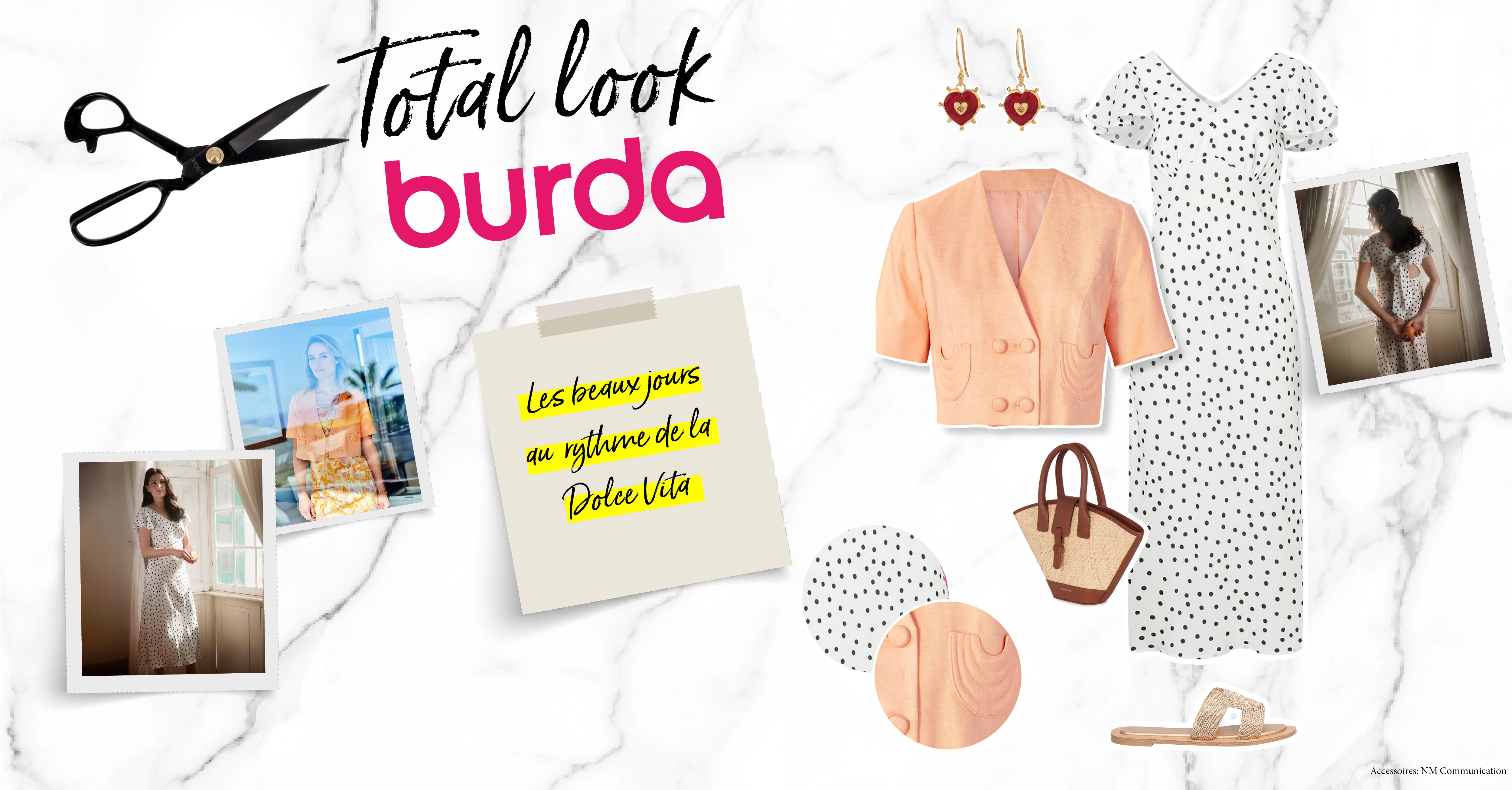 Le look Burda Style : La Dolce Vita cousue main