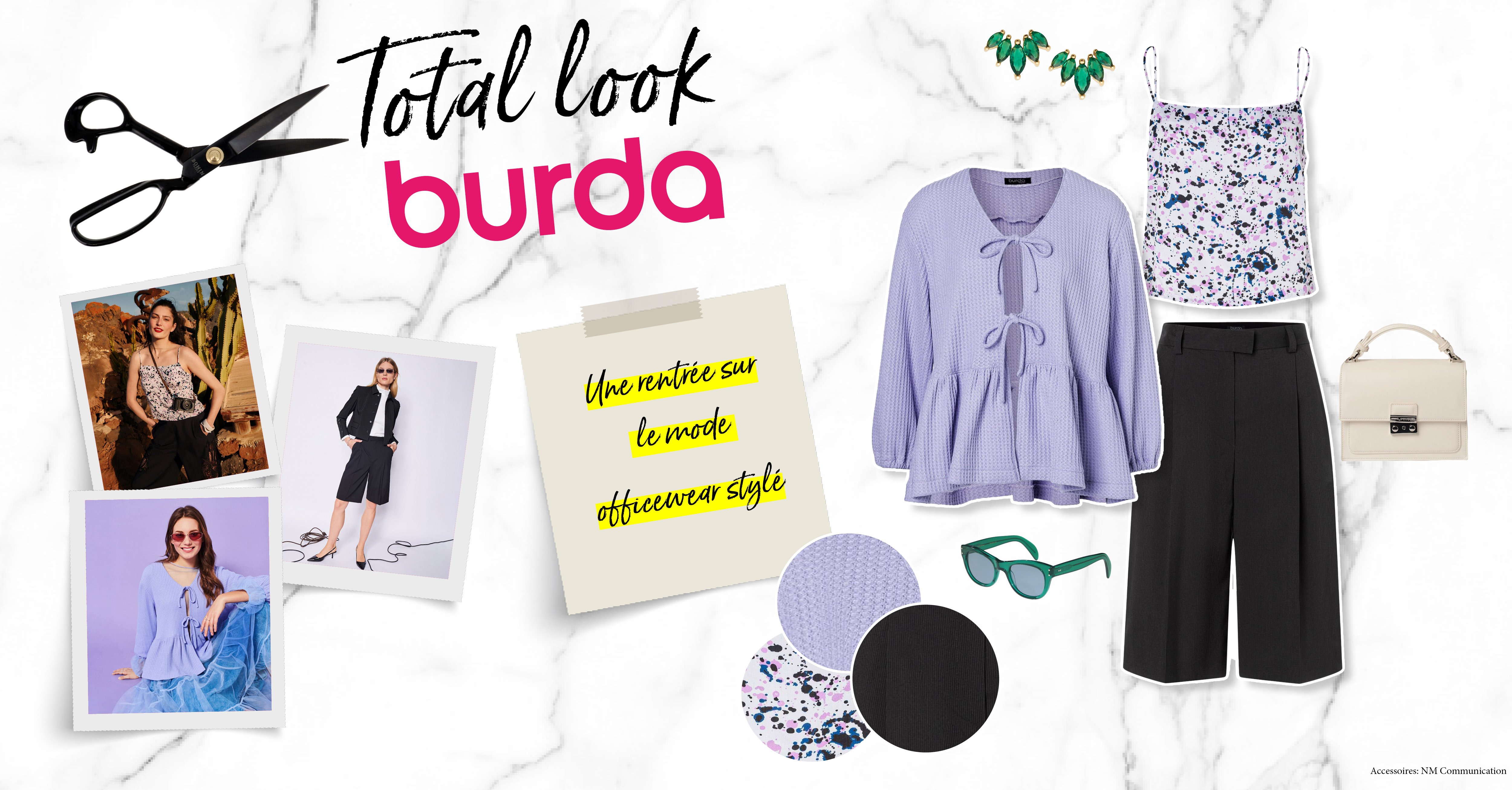 Total look Burda: Une rentrée remarquée dans un style officewear tendance !