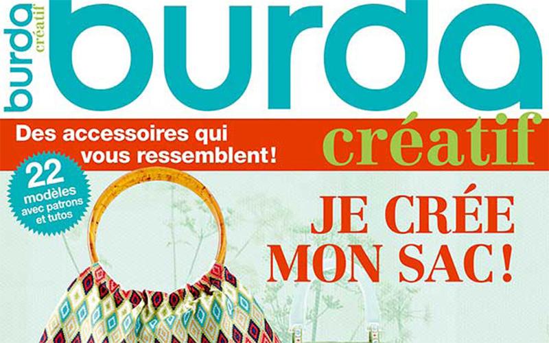 Nouveau Burda Créatif : Je crée mon sac !   