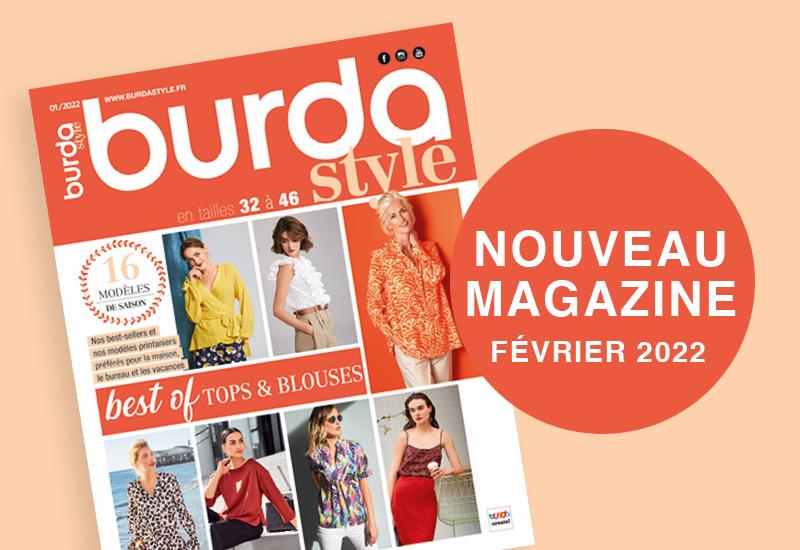 Février 2022 : le nouveau numéro de burda best of !