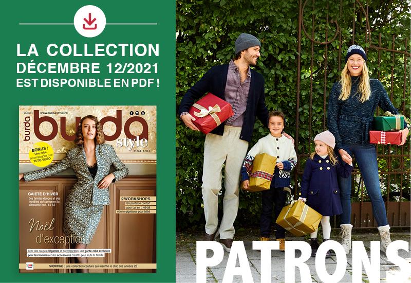 La collection de patrons PDF du mois de décembre est en ligne !