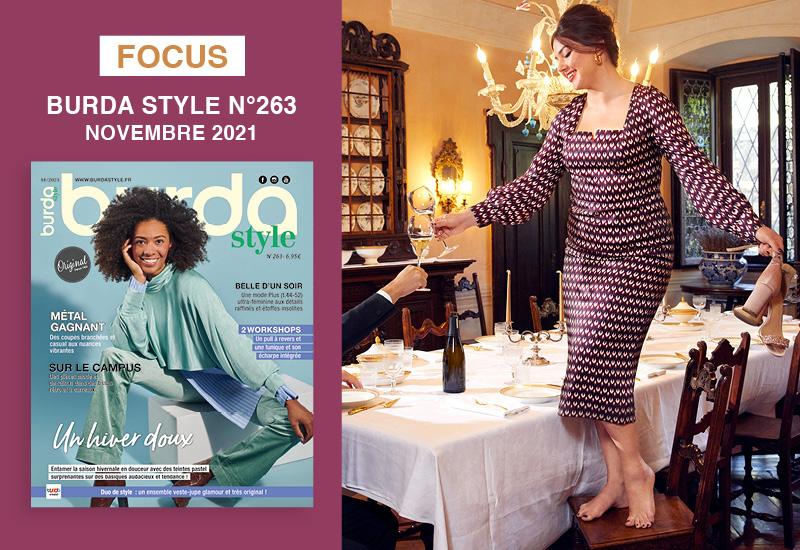 Focus burda style n° 11/2021 : belle d’un soir
