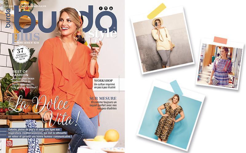 Le burda Plus printemps été 2019 est arrivé