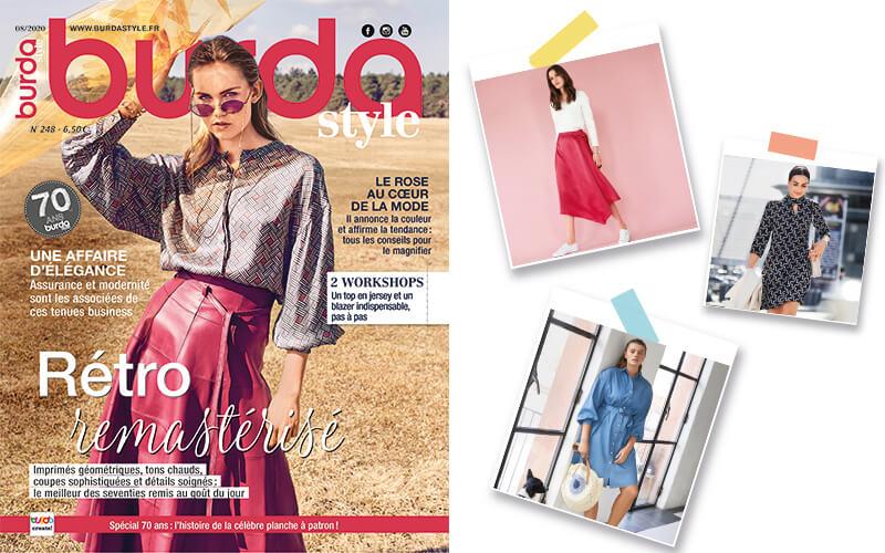 Le Burda Style août n° 8/2020 est sorti !