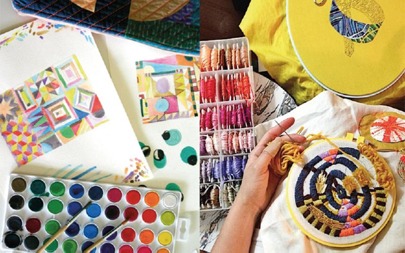 [Visite d'atelier] Les broderies artistiques de Lorena Marañón
