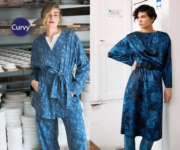 Nouveau Boho-chic&nbsp;et douces nuances de bleu