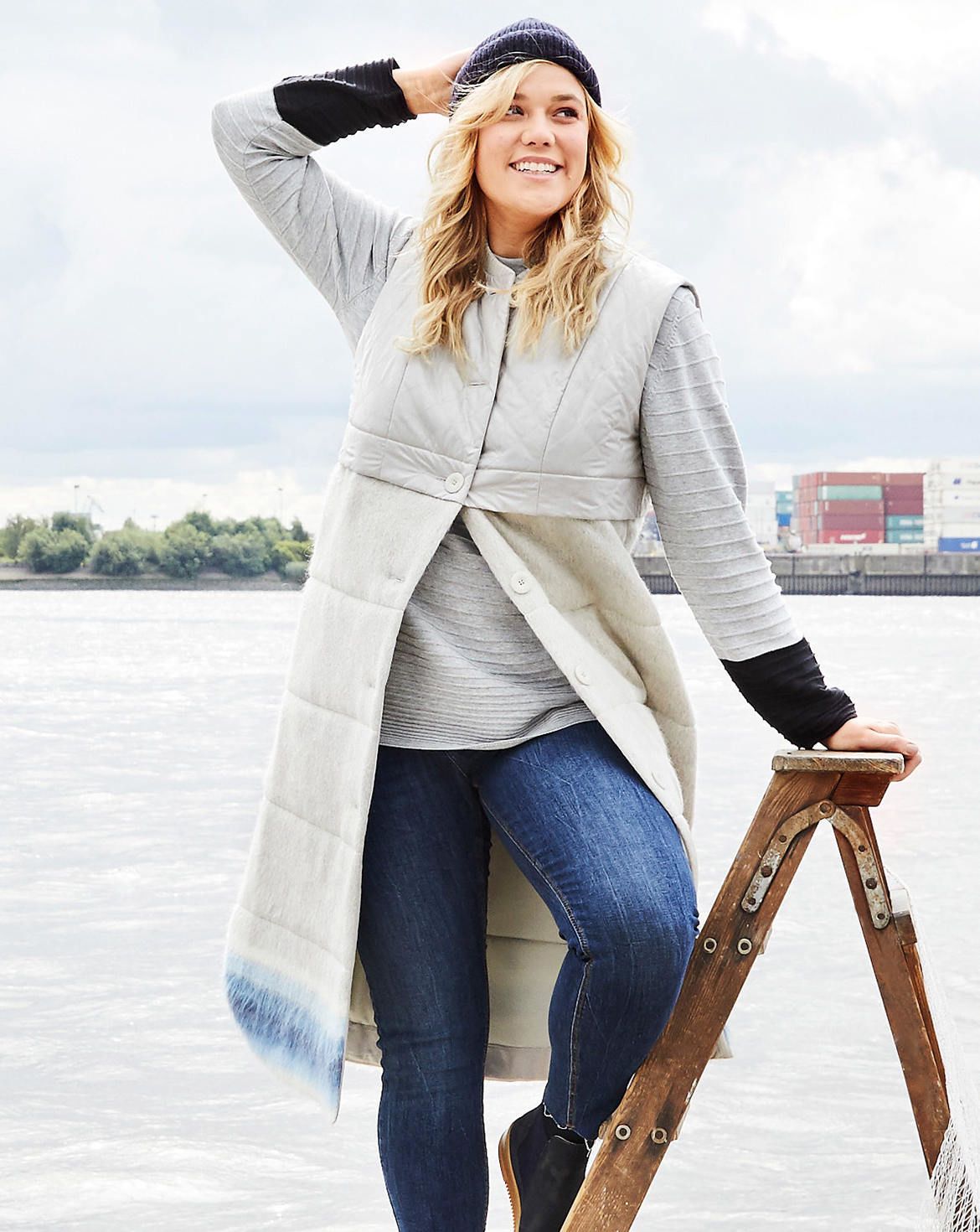 Gilet sans manches en laine n°128 | Burda Style 12/20