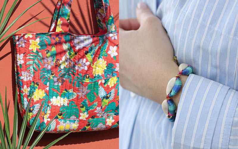 Couture et DIY de l’été : un sac de plage à coudre et un bracelet en cauris à fabriquer Couture et DIY de l’été : un sac de plage à coudre et un bracelet en cauris à fabriquer