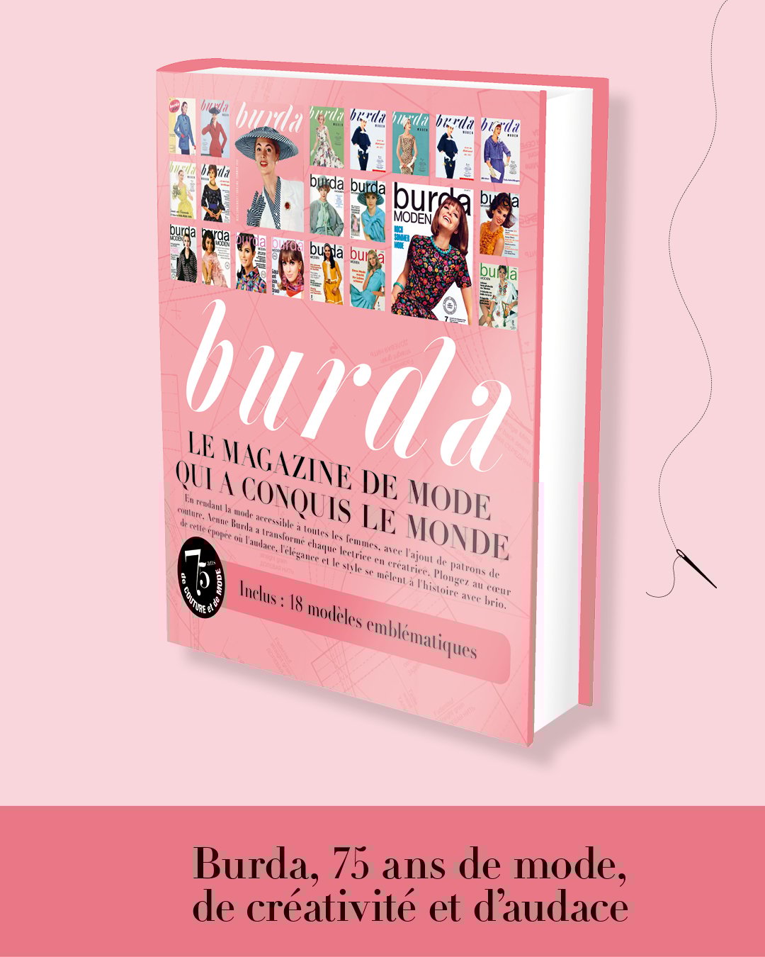 Le livre anniversaire Burda | Le magazine de mode qui a conquis le monde
