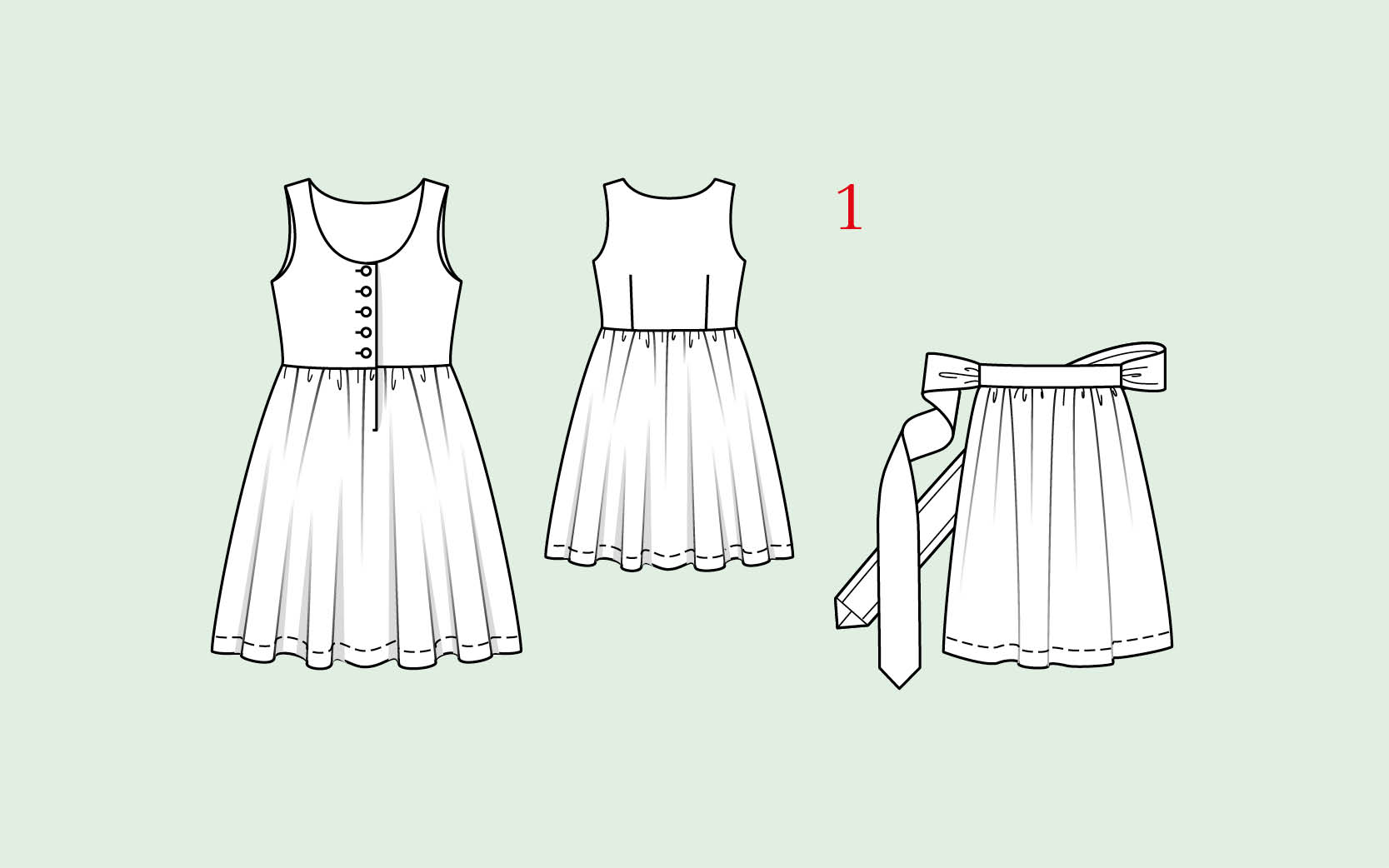 Robe à métamorphoses