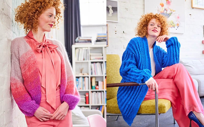 Tricoter la couleur : dégradés et mailles vibrantes