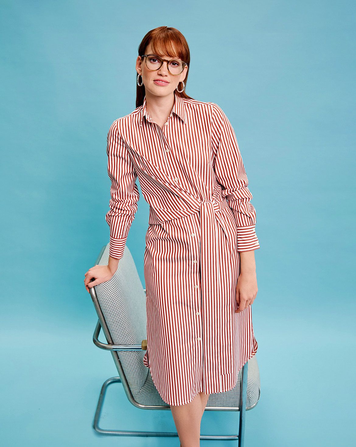 Robe en coton n° 107 | Burda Style 10/24 Robe en coton n° 107 | Burda Style 10/24