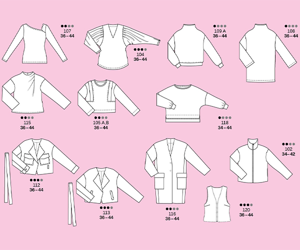 Blouses et vestes