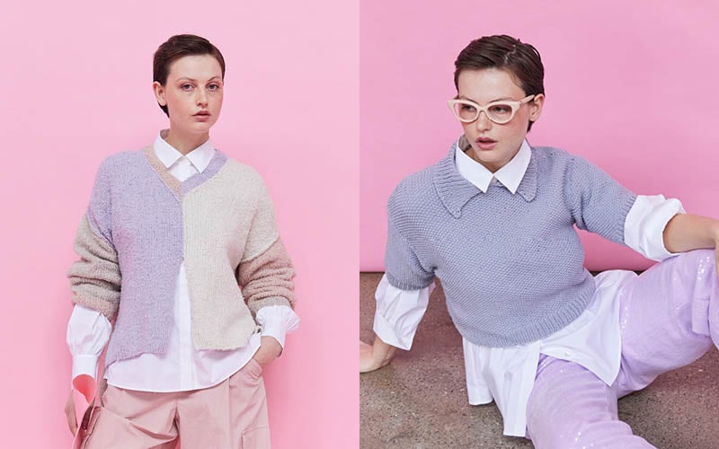 Tons pastel et fils doux : des modèles faciles à tricoter pour un été tout en légèreté Tons pastel et fils doux : des modèles faciles à tricoter pour un été tout en légèreté
