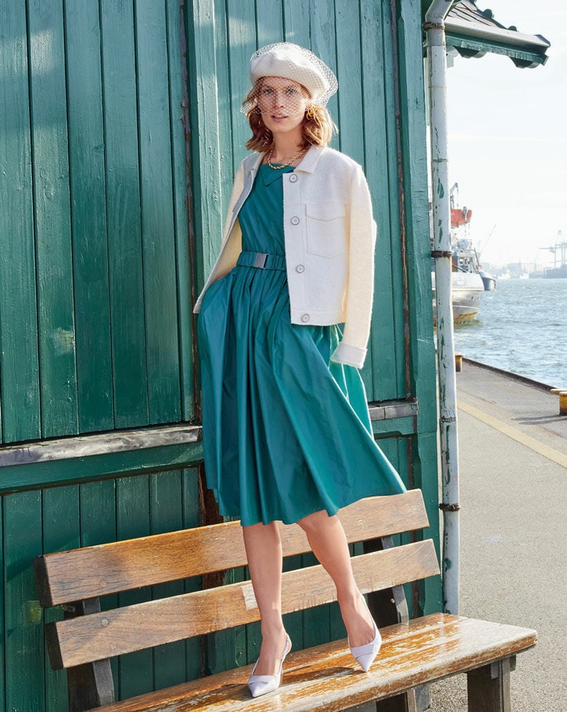 Robe en polyester n°104 | Burda Style 03/25