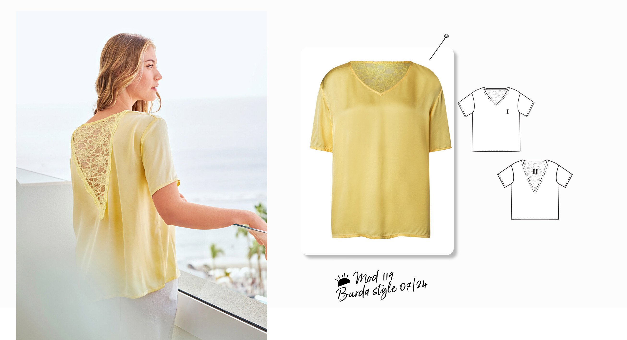 Top en satin n°119 | Burda Style 07/24 Top en satin n°119 | Burda Style 07/24