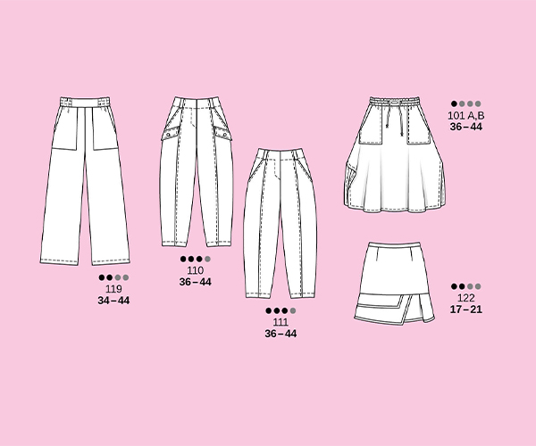 Pantalons et jupes