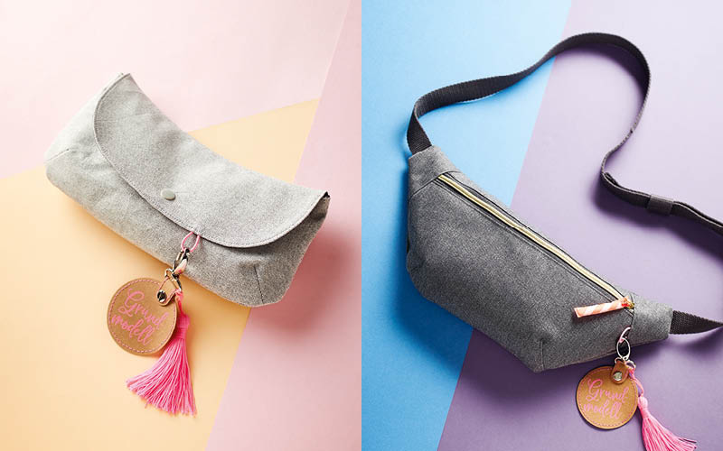 Coudre des sacs de petits formats : pochette et banane