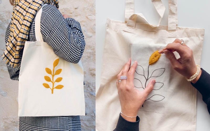 Burda Creative couture facile feutrer la laine cardee