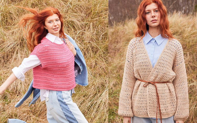 Des mod&egrave;les de tricot et crochet pour une totale d&eacute;tente estivale
