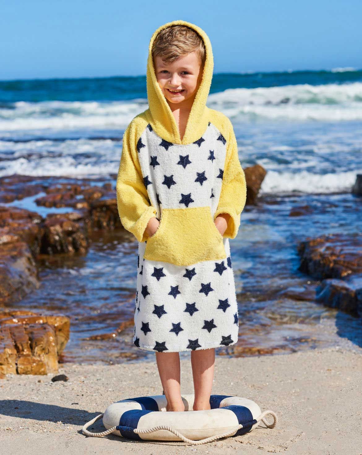 Poncho en Coton n°129 | Burda Style 07/20