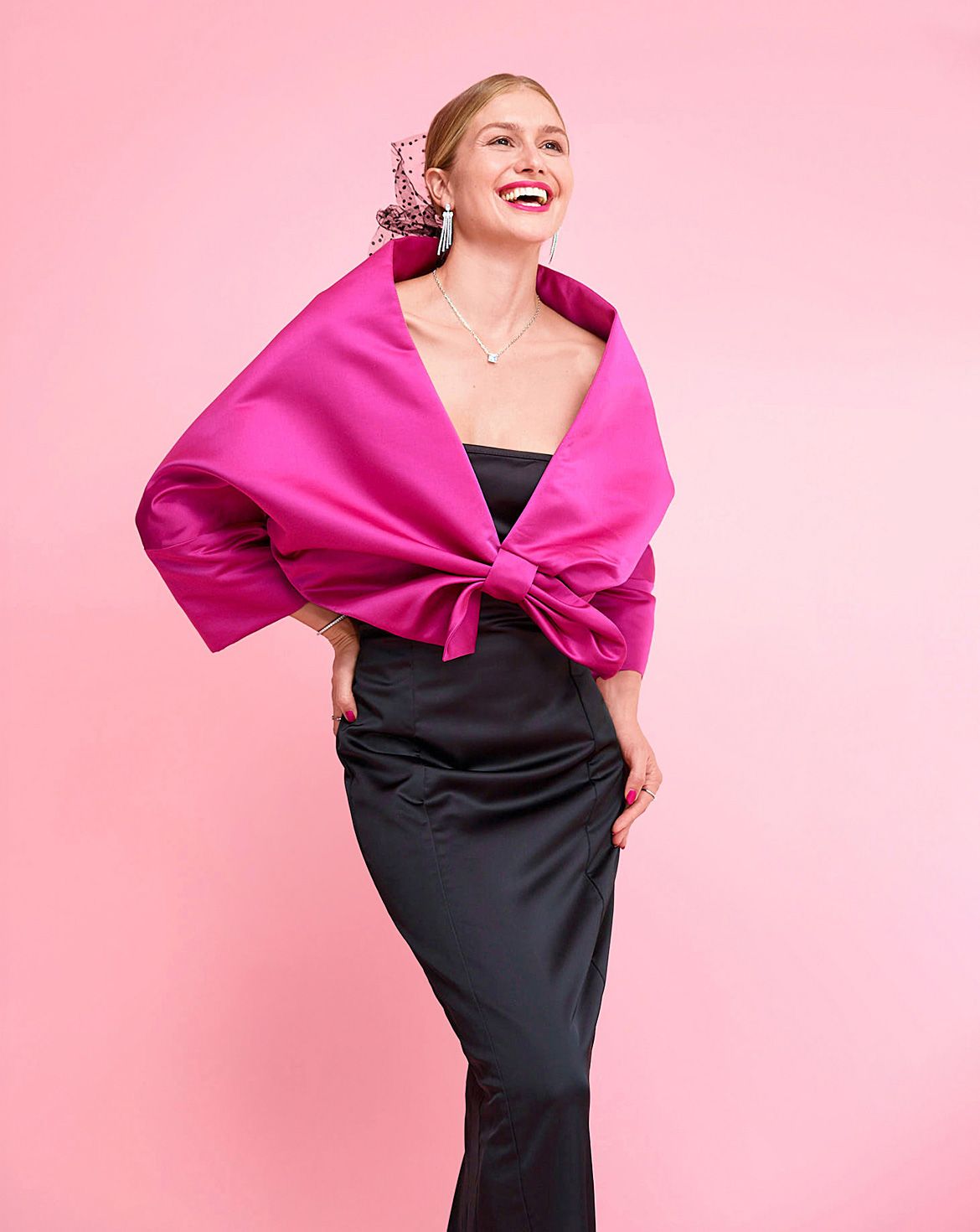 Étole en satin n°128 | Burda Style 01/24