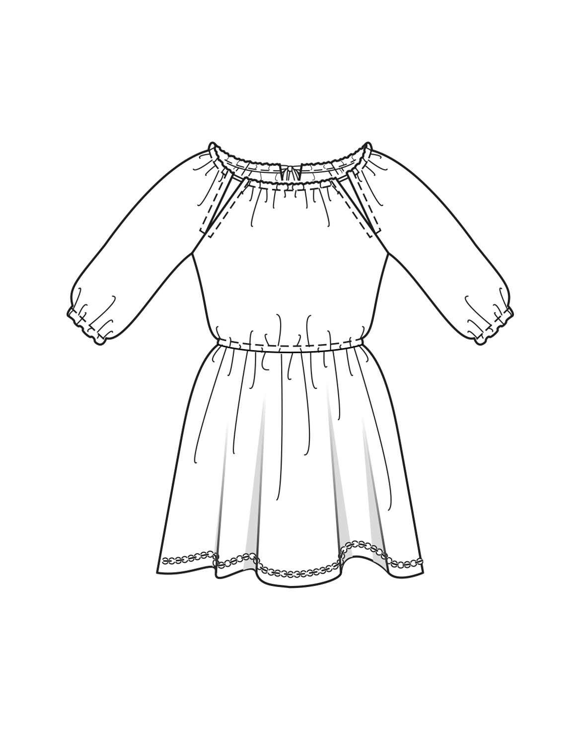 Robe en lyocell n° 3 | Burda Easy n°6 Nov-Dec/2023