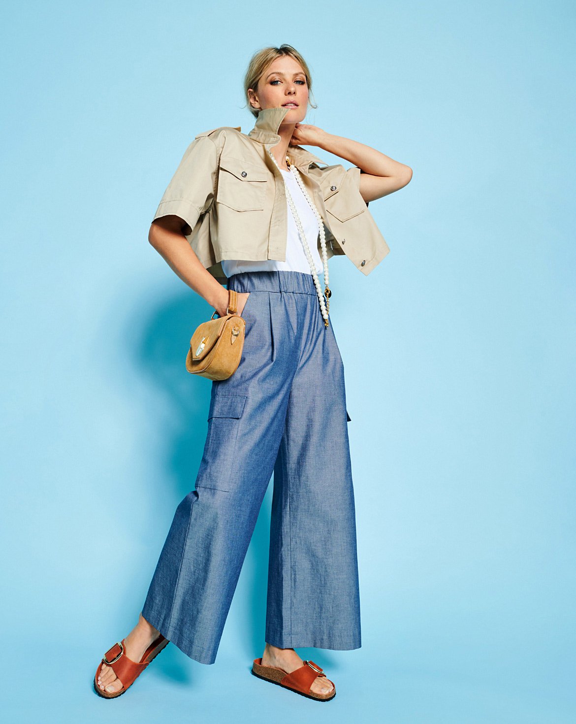 Pantalon en viscose n°3 B | Burda Easy n°4 Juillet-Août/2024 Pantalon en viscose n°3 B | Burda Easy n°4 Juillet-Août/2024