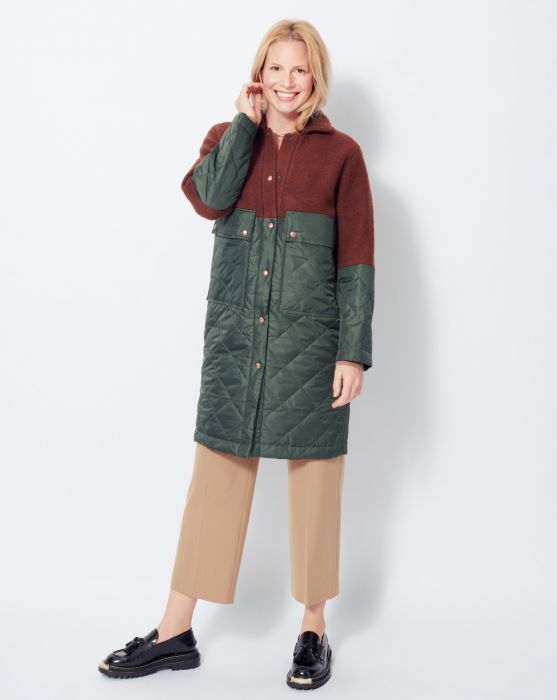 Veste en lainage n° 5 | Burda Easy n°1 Jan-Fév/2022