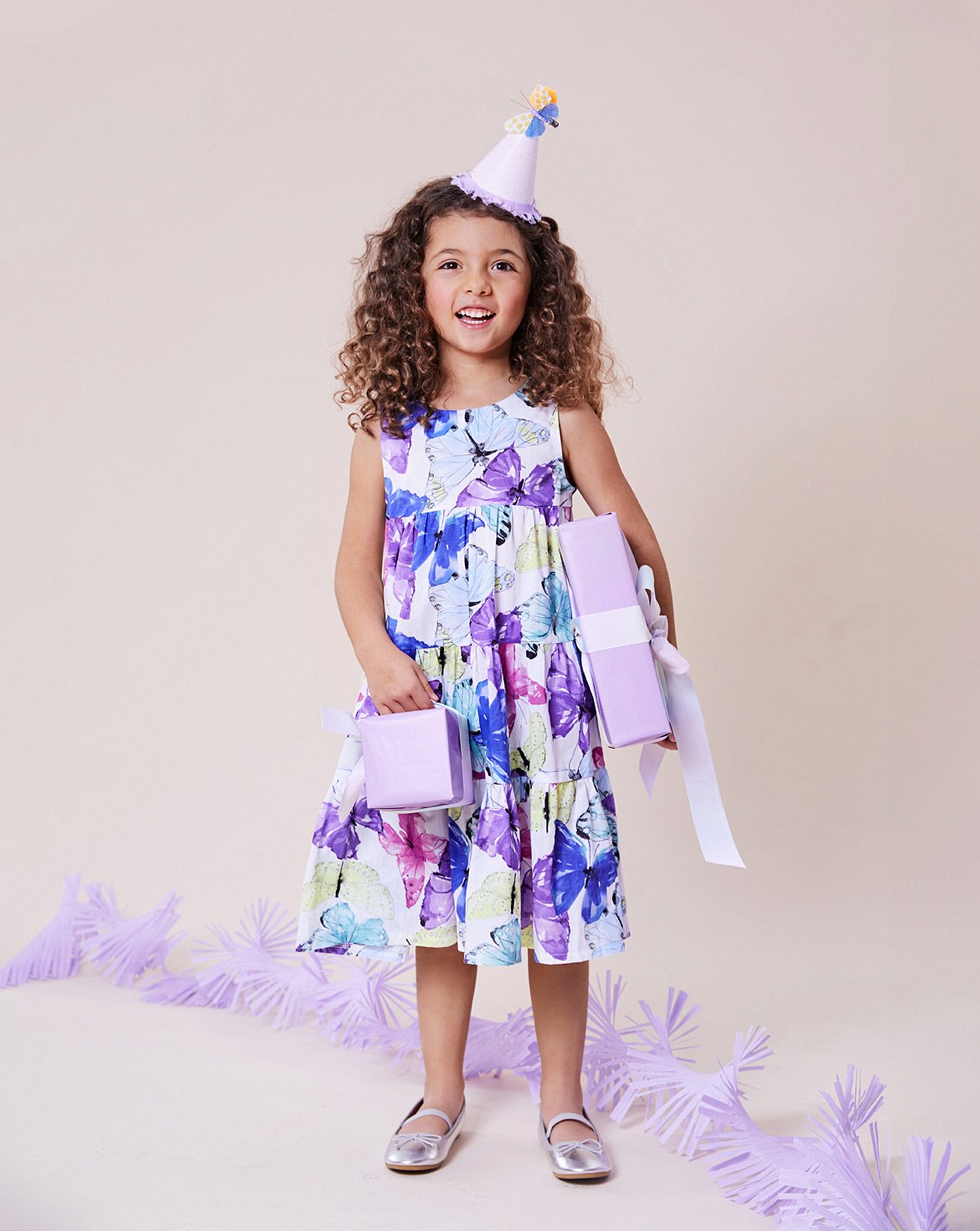 Robe en voile de coton n&deg;01 | Burda Kids 01/25