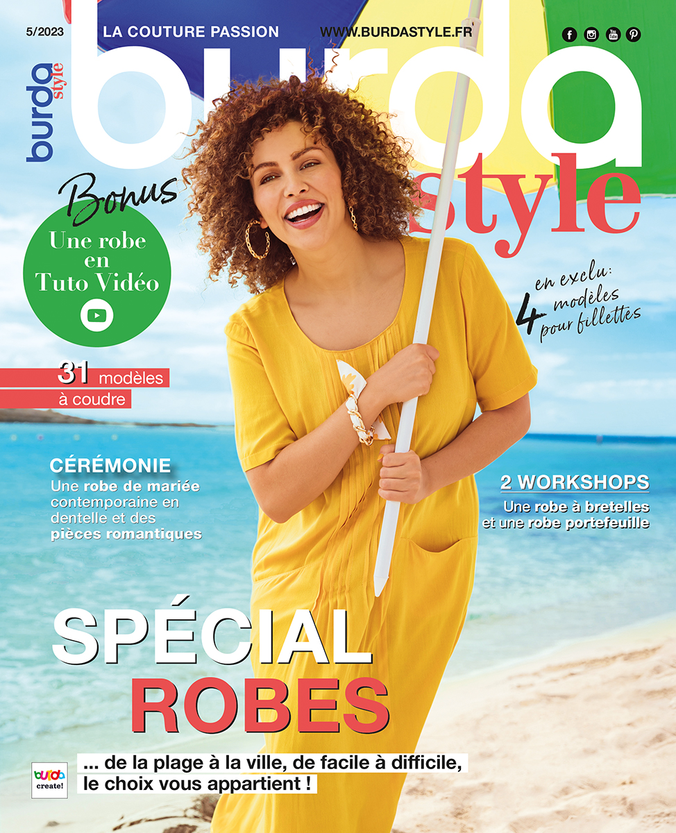 Mai 2023 : le nouveau numéro de burda style !