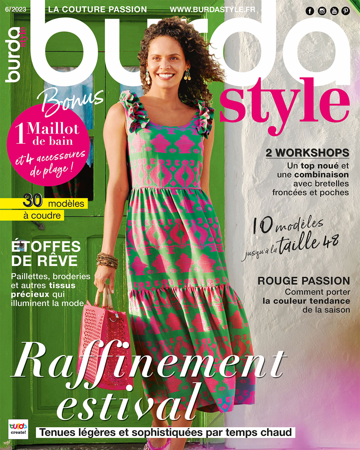 Juin 2023 : le nouveau numéro de burda style !