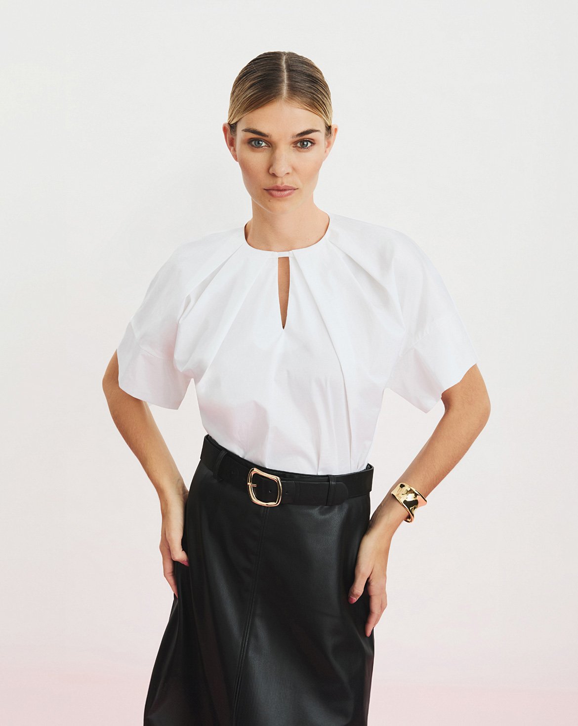 Blouse en popeline n&deg;118 | Burda Style 03/25