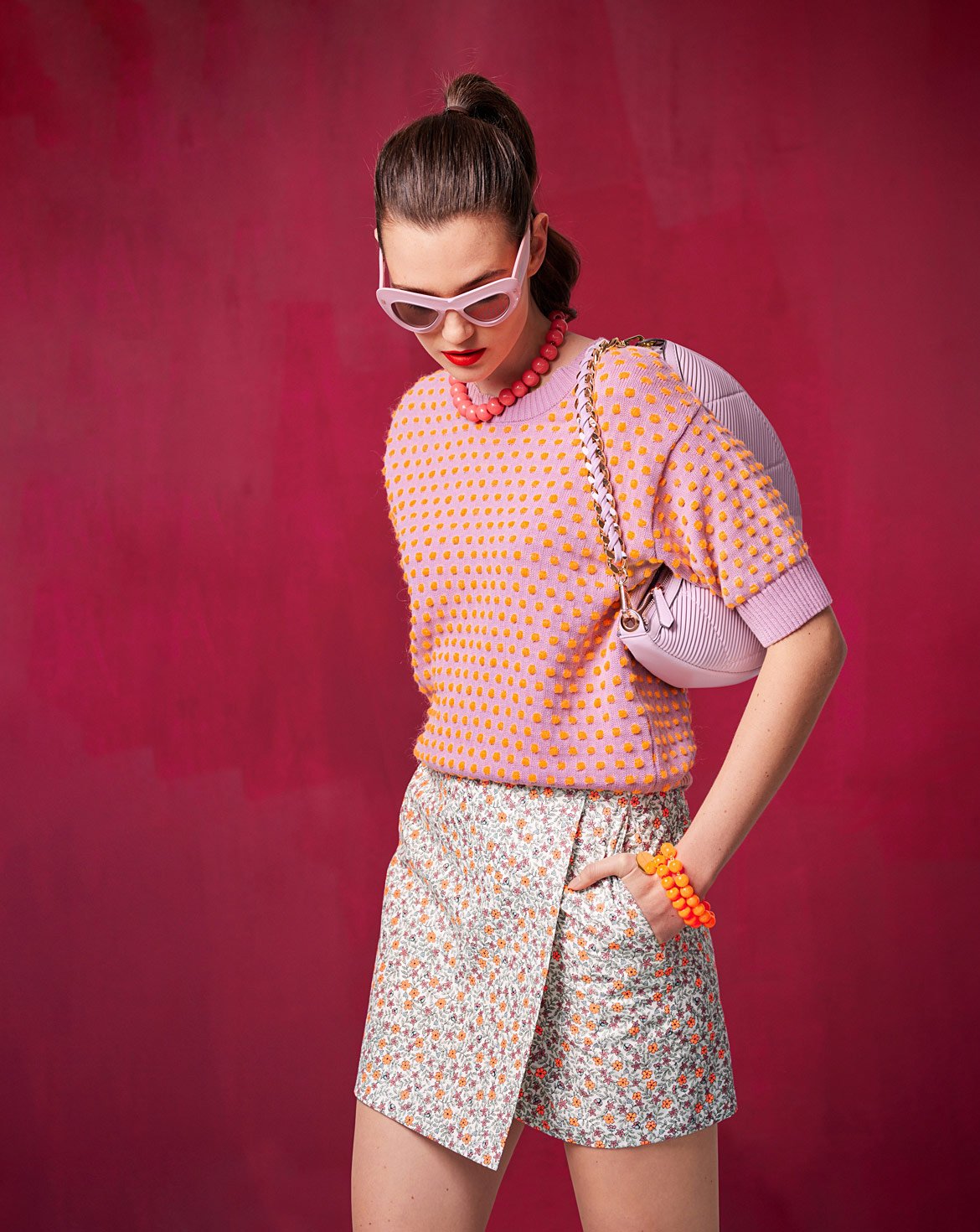Jupe-short en coton n&deg;115 | Burda Style 04/25