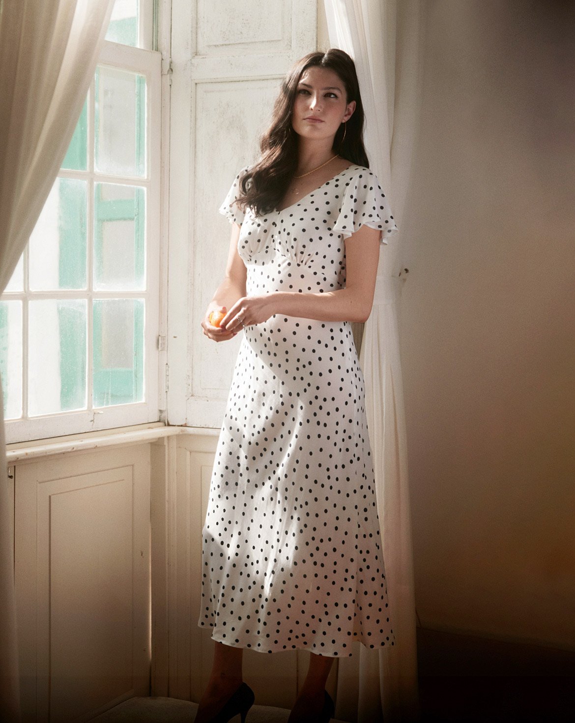 Robe en cr&ecirc;pe n&deg;116 | Burda Style 06/25